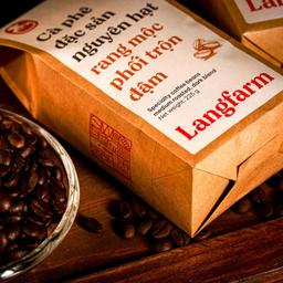 Cà phê nguyên hạt đặc sản Langfarm - Từ cao nguyên Lâm Đồng, công nghệ rang hot air từ IMF - undefined
